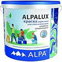 водно-дисперсионная краска ALPA Alpalux для стен и потолков 2 л DIY