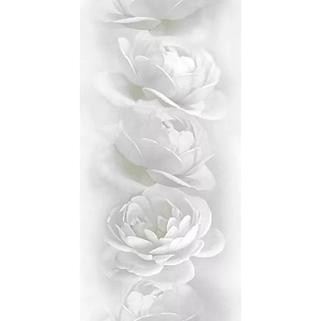 панель ПВХ 851 Роза Белая 0,25х2,7м 8 мм