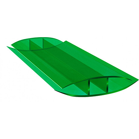 профиль соединительный неразъемный 8мм, 6,0м зеленый