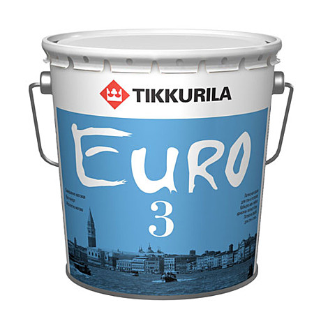 краска в/д Tikkurila EURO 3 А  9л.